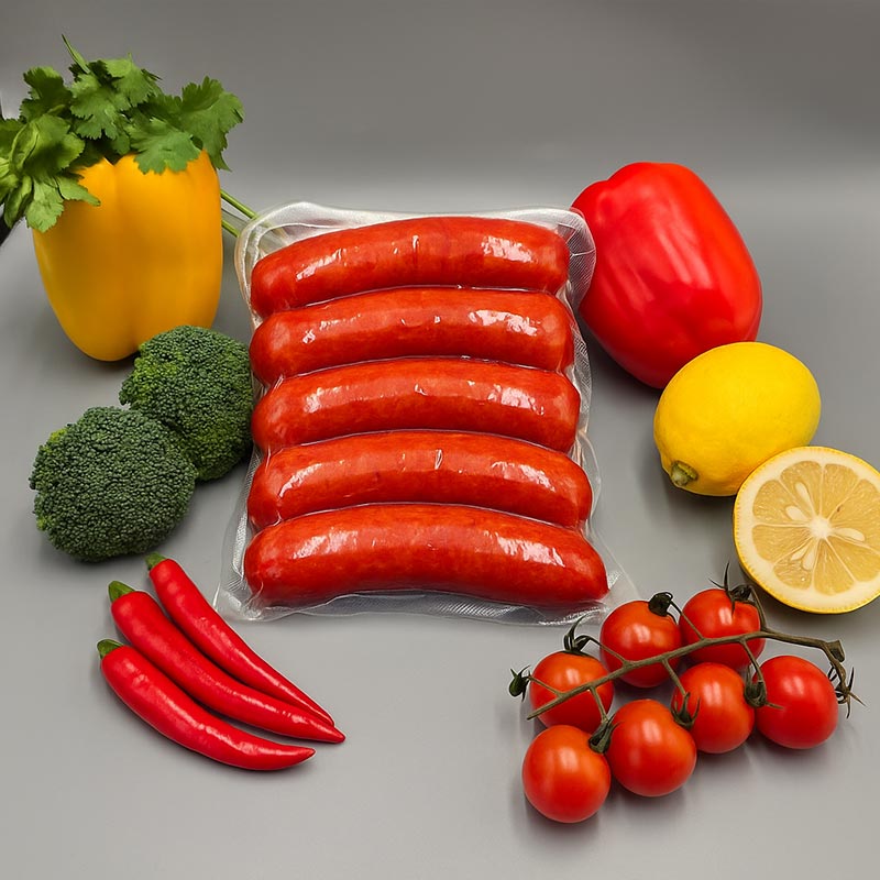 Sosis Paketleme PVDC Vakumlu Shrink Torba